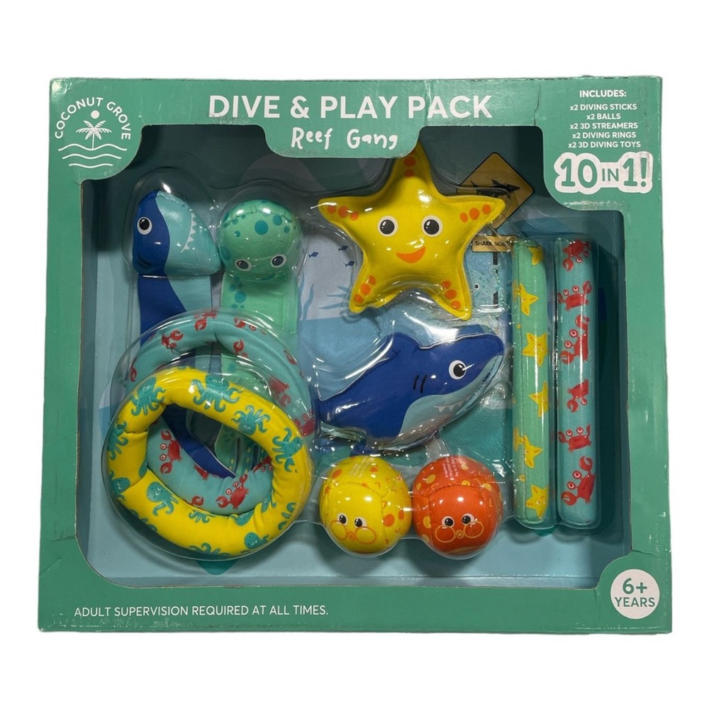 Coconut Grove Dive & Play Pack - Reef Gang